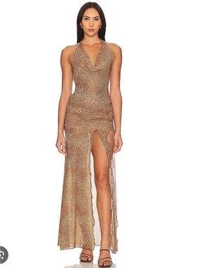JLO cheetah indah dress Brand new